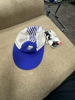 In Sport Vintage for women Blue White Mesh Athletic Running Cap With Tags